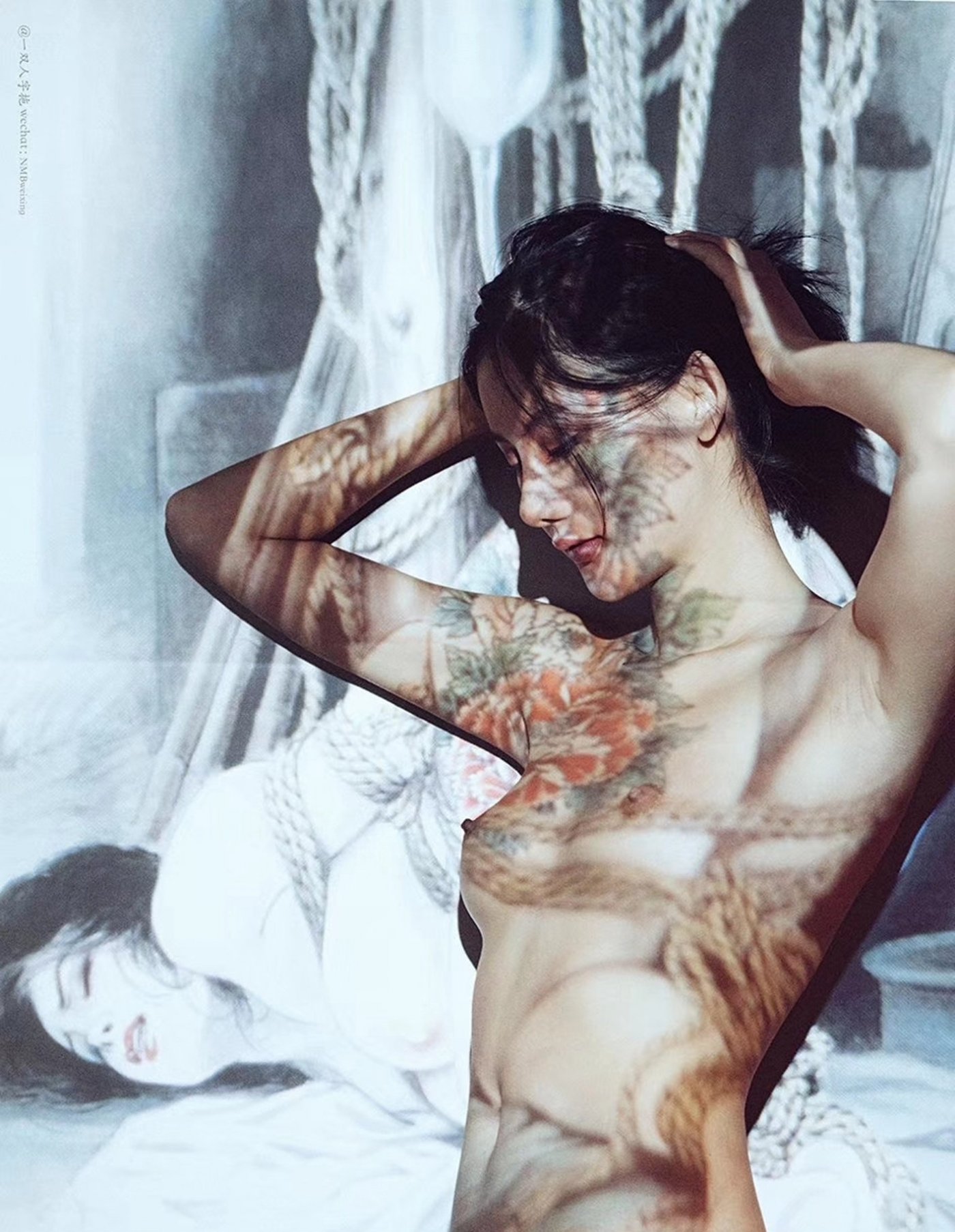 名模阿朱大尺度私拍套读 - 人体摄影